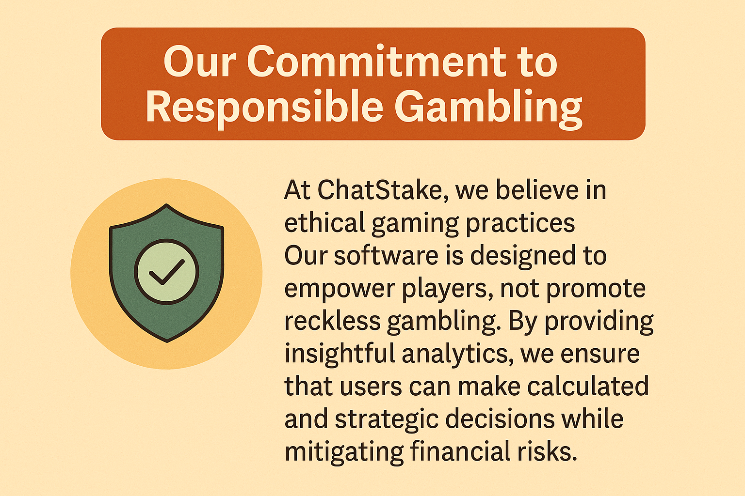 Responsible Gambling